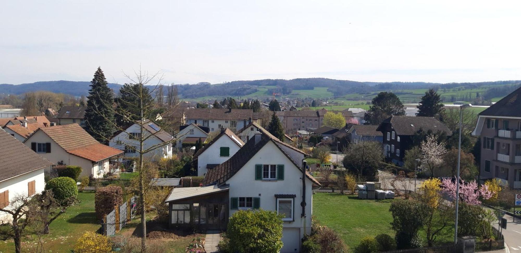 Ferienwohnung Stein Am Rhein Nahe Bahnhof Und Rhein Exteriör bild