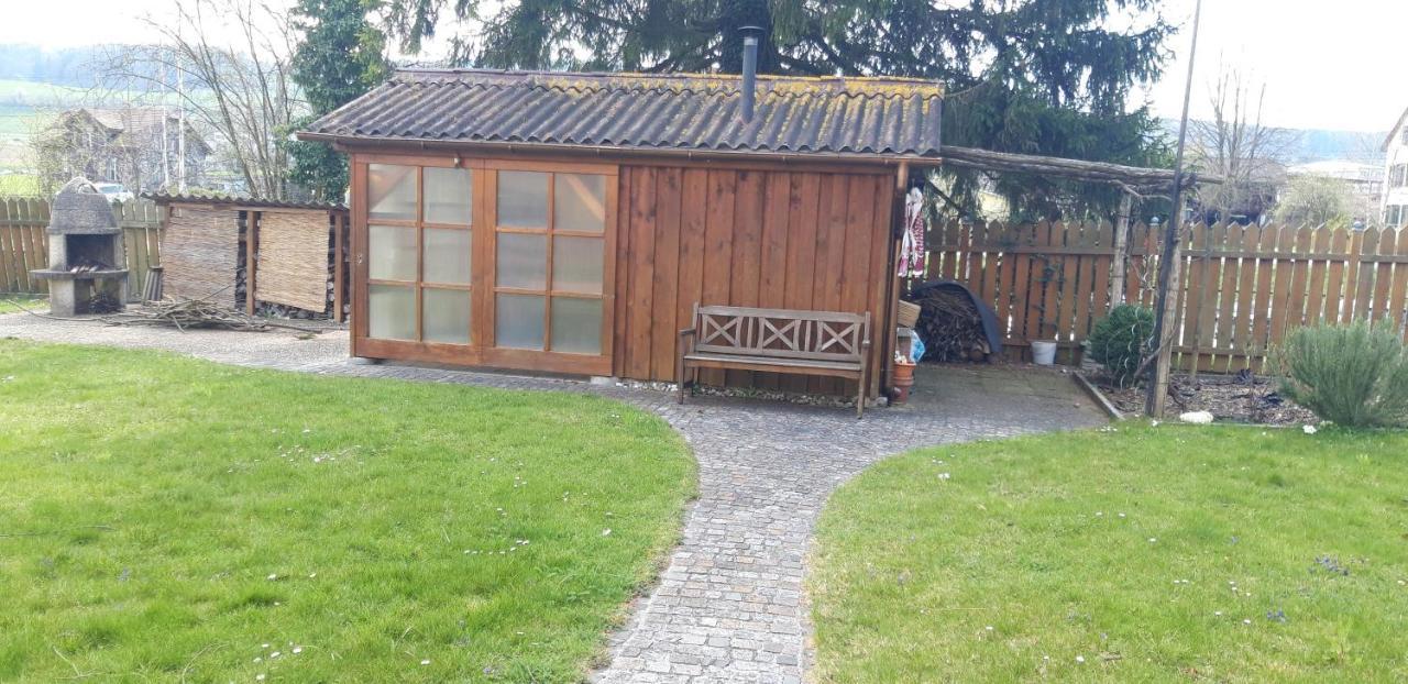 Ferienwohnung Stein Am Rhein Nahe Bahnhof Und Rhein Exteriör bild